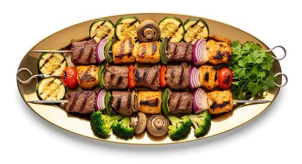 grilled chicken breast with vegetables