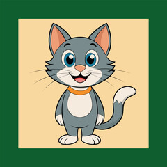 
Fluffy persian cat with large eyes lounging gracefully purring