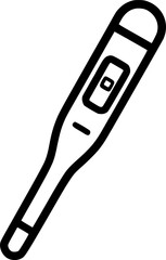 Digital Thermometer sign, symbol, vector, art