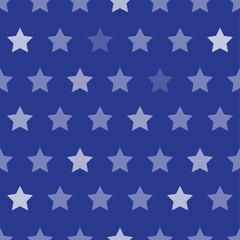 seamless pattern with stars vector isolated on blue background.eps