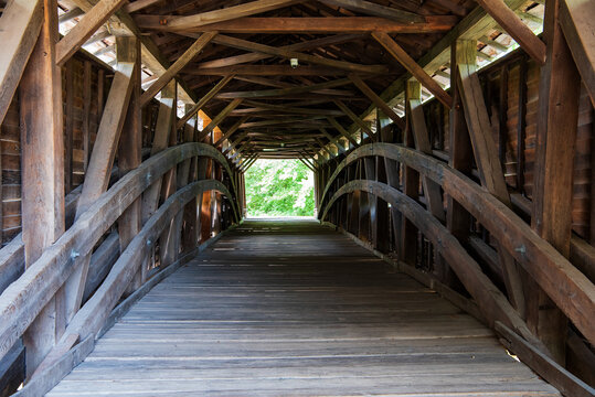 Union Covered Bridge in Monroe County, Missouri - 7