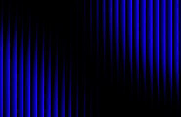 Hand made Abstract blue vertical lines on black background modern design element perfect for backgrounds and textures