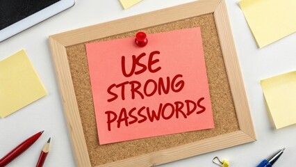 Reminder to Use Strong Passwords for Online Security and Safety