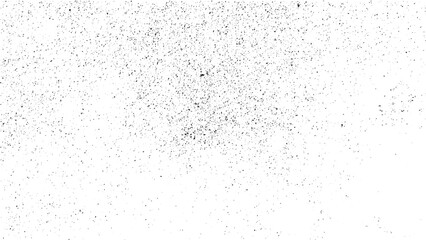 Dark grainy texture on white background. Dust overlay textured. Grain noise particles.