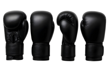 boxing gloves isolated on white
