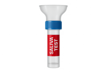 Saliva test medical sample collection tube