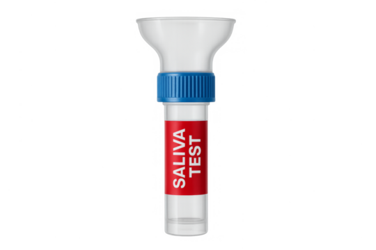 Saliva test medical sample collection tube