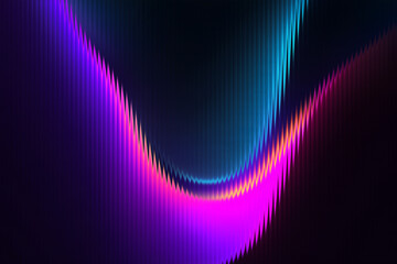Abstract colorful wave design