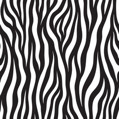 Black and white zebra stripe pattern seamless background zebra stripes animal print