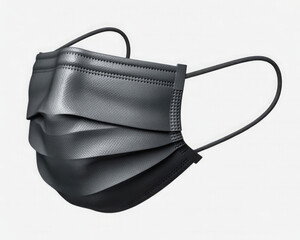 Black medical mask
