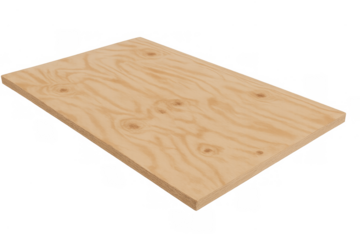 Plywood board showing wood grain and texture