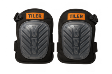 Pair of tiler knee pads for work safety