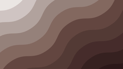 Brown topographic map with wavy lines creating a sense of depth and dimension, ideal for backgrounds and textures in earthtone designs