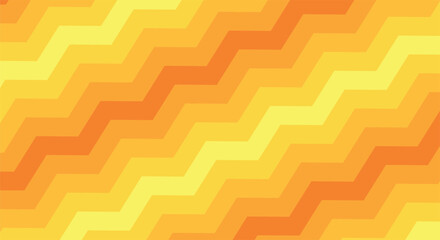 A sunny yellow zigzag pattern creates a cheerful background, perfect for adding a touch of warmth and optimism to any visual communication