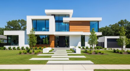 Stunning Modernist Home with Clean Lines and Contemporary Architectural Design