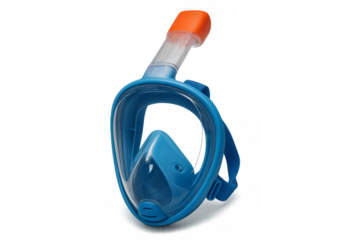 Full face snorkel mask for diving and swimming