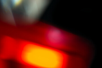 Abstract red motion background loop with bright fire glow and blur texture design