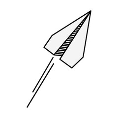 Paper Plane Illustration