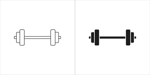 Dumbbell icon