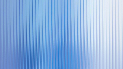 Abstract vertical ribbed texture with soft blue and white gradient creating a serene and modern background effect