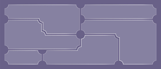 Abstract geometric pattern background with blue and gold elements