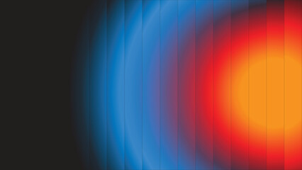 Abstract background with blue and red gradient modern design element suitable for presentations and web design