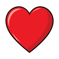 heart shapes, love shapes icon vector