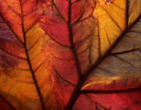 an autumm color leaves textured background