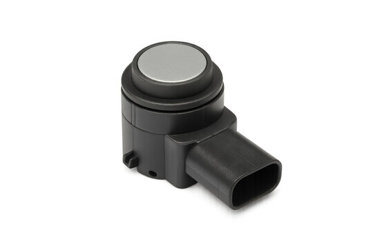 Car parking sensor system part transparent background