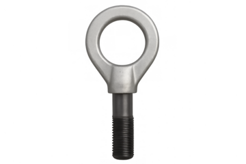 Metal eye bolt for car towing and lifting