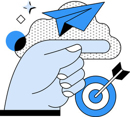 hand holding a letter