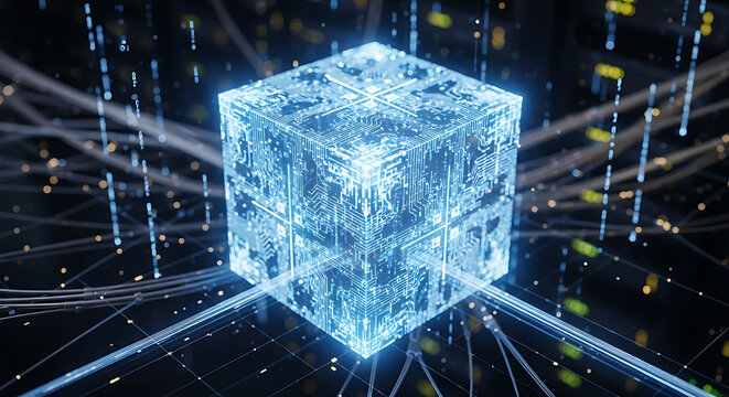 Virtual Private Server VPS concept with cloud hosting technology, secure virtual server and data management infrastructure for online business and web services
