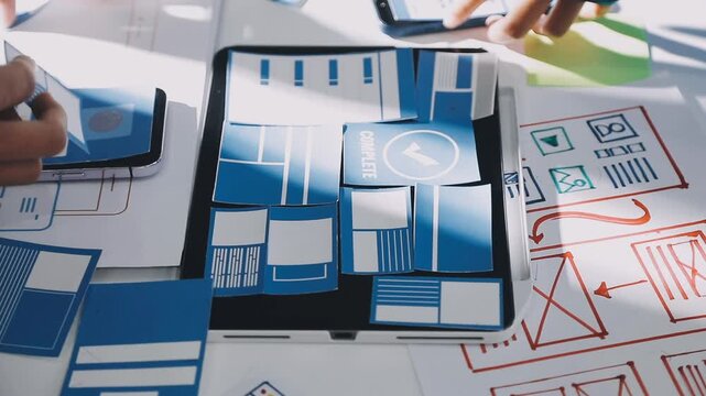 UX UI and Programming development technology.