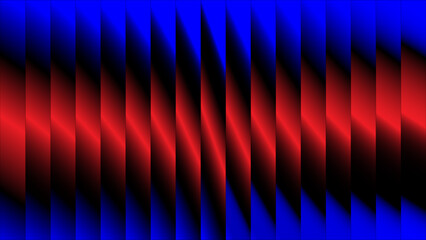 Abstract Red and Blue Gradient Lines Background Design