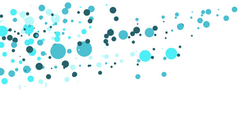 Light BLUE vector layout with circle shapes. Blurred decorative design in abstract style with bubbles. Template for your brand book.