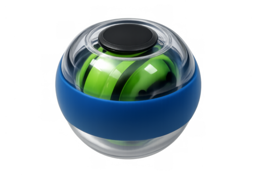Isometric wrist trainer gyroscope ball for strengthening hands