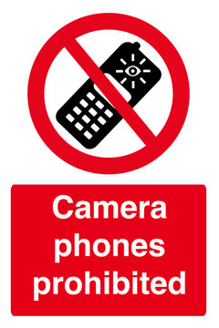 Camera phones prohibited