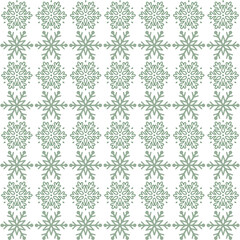 Seamless Christmas snowflake pattern background. Festive winter holiday decorative texture ideal for wrapping paper, stationery, invitations, wallpapers and seasonal graphic design projects.