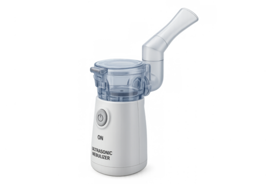 Ultrasonic nebulizer using for medical respiratory treatment