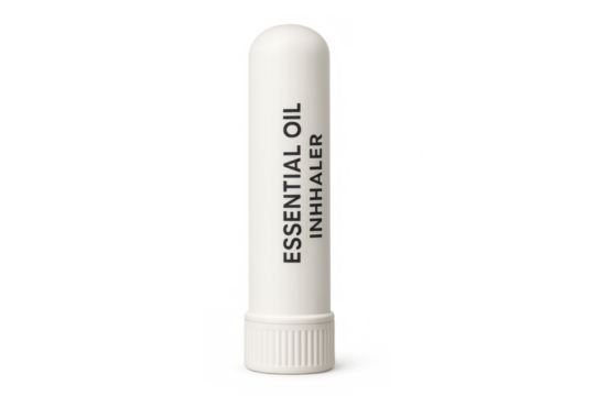 Essential oil inhaler for aromatherapy and wellness