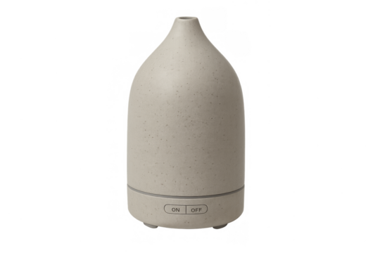 Ceramic aroma diffuser for essential oils and home fragrance