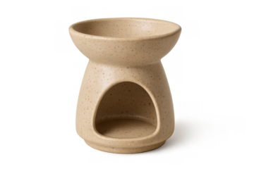 Ceramic aroma oil warmer for home spa wellness
