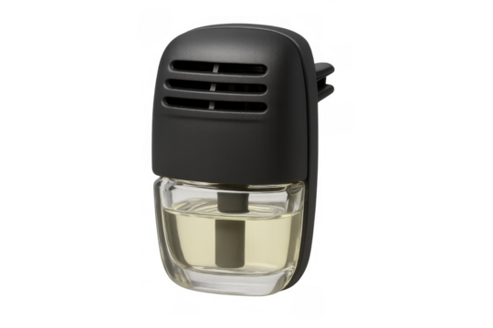 Car air freshener filling vehicle interior with aroma