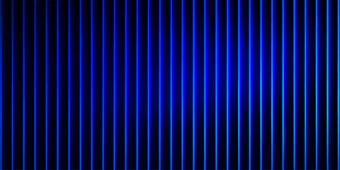 Obraz premium Blue and white vertical striped curtain texture pattern backdrop design