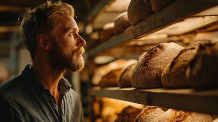 young man sitting on the bench