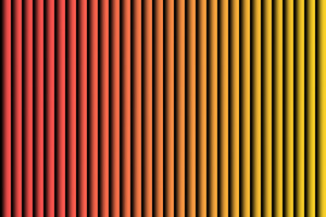 Obraz premium Red to Yellow Vertical Gradient Lines Background
