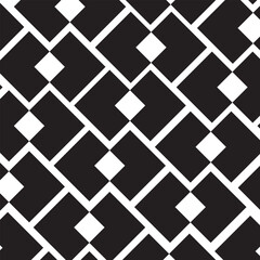 Abstract black and white new shape pattern design.
