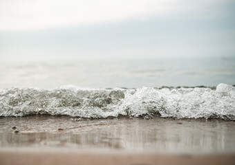 sea waves on the beach