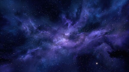 Obraz premium deep space starry night background