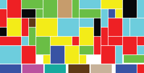 colorful squares background